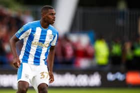 Huddersfield Town defender Loick Ayina, who has linked up with SPL side Ross County on loan for the rest of the season. Picture courtesy of HTAFC.