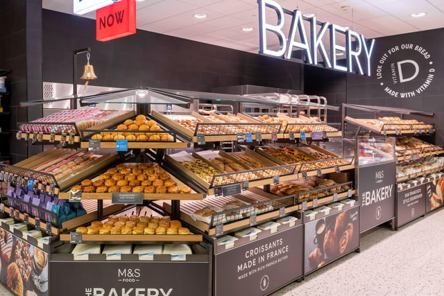 The new bakery section