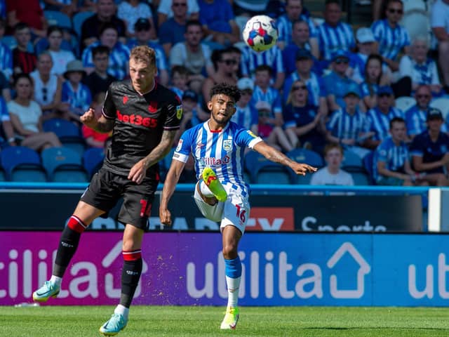 Kaine Kesler-Hayden earned Huddersfield the three points with his winner at Preston (Picture: Bruce Rollinson)