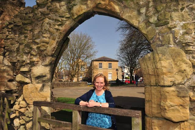 Kathy Allday, Chair of Knaresborough Museum Association, said: “The festival is a really exciting opportunity for visitors to look at a wide range of archeological finds from the local area." (Picture Gerard Binks)