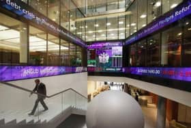 British Land has seen its losses widen as property values have been further hit by higher borrowing costs. (Photo of London Stock Exchange by PA)