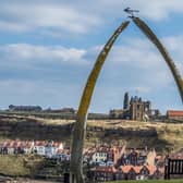 Solar panels could soon be installed on the Grade-I Listed visitor centre at Whitby Abbey. Picture James Hardisty.