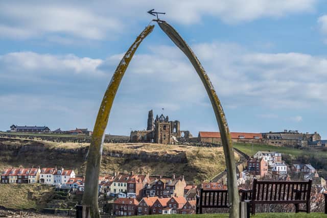 Solar panels could soon be installed on the Grade-I Listed visitor centre at Whitby Abbey. Picture James Hardisty.