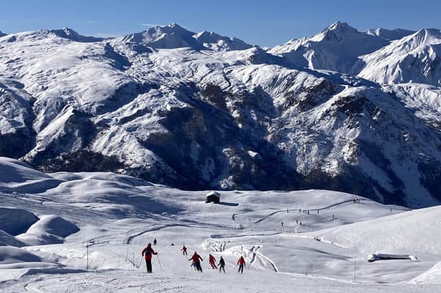 Les Trois Vallées is the world's largest ski area. Photo by Trudi Davidson