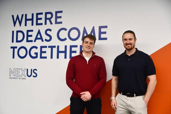 Lyndon Timings-Thompson, left, and James McBride, founders of We are Social Enterprise Recruitment, have been listed on the 30 under 30 Forbes List in Europe.