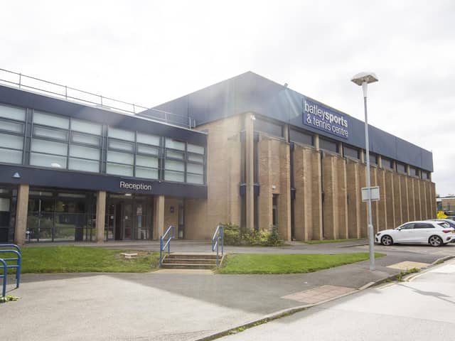 Batley Sports and Tennis Centre is one of the leisure centres earmarked for closure.