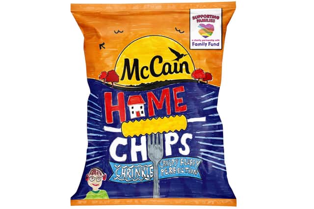 One of McCain's most recognisable foods is their Home Chips