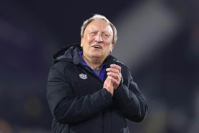 Huddersfield Town boss Neil Warnock, who renews 'acquaintances' with the likes of Leeds United, Sheffield Wednesday and Middlesbrough in 2023-24. Picture: George Wood/Getty Images