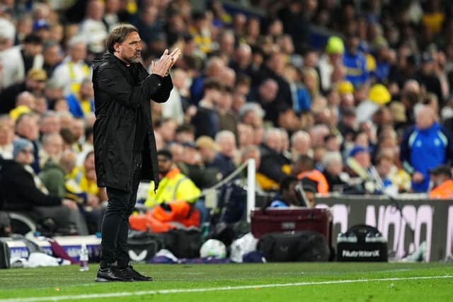 Leeds United manager Daniel Farke.