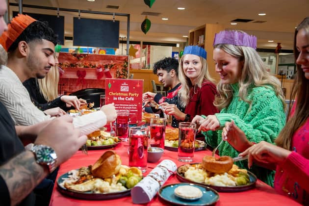 Morrisons is helping people get into the Christmas spirit without having to break the bank by making its cafés available to book for parties during the festive season.  Groups of between eight to 20 people will be able to book a space at their local Morrisons café from 27 November to 23 December by speaking to a café colleague in-store. (Photo supplied by Morrisons)