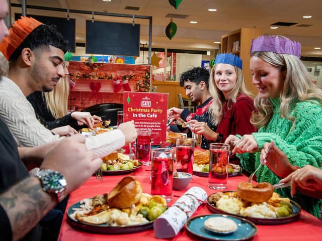 Morrisons is helping people get into the Christmas spirit without having to break the bank by making its cafés available to book for parties during the festive season.  Groups of between eight to 20 people will be able to book a space at their local Morrisons café from 27 November to 23 December by speaking to a café colleague in-store. (Photo supplied by Morrisons)