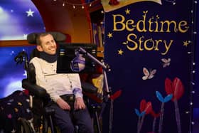 Former rugby league player Rob Burrow, who uses a computer to talk after being diagnosed with motor neurone disease, who will make history when he reads a CBeebies Bedtime Story using special technology.