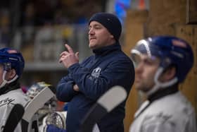 PUSHING HARD: Leeds Knights' head coach Ryan Aldridge has had a positive impact since arriving just over two years ago. Picture: Bruce Rollinson.