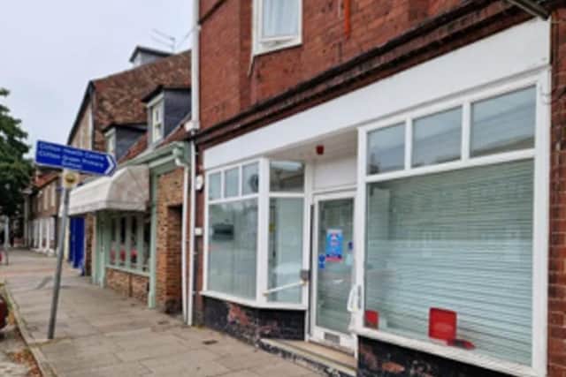The vacant Boots pharmacy in Clifton, York. Picture is from City of York Council's planning portal