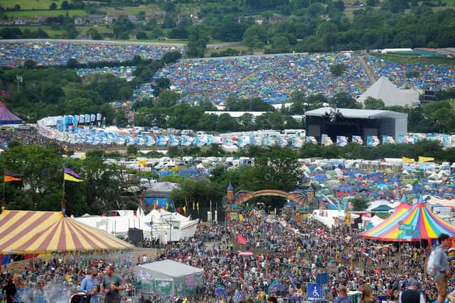 Glastonbury Festival in Somerset on June 22, 2016.  Picture: ANDY BUCHANAN/AFP via Getty Images.