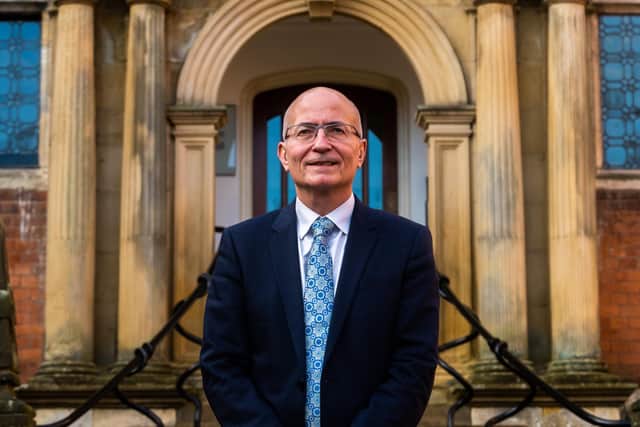 York University Vice Chancellor Charlie Jeffery who has recently been appointed as the chair of the N8 Research Partnership group of Northern universities.
Picture By Yorkshire Post Photographer,  James Hardisty.