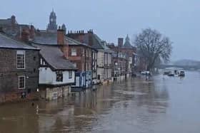 High water levels of the River Ouse