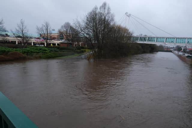 'We saw something of the extreme weather in parts of South Yorkshire with significant flooding from the River Don between Sheffield and the Humber'.