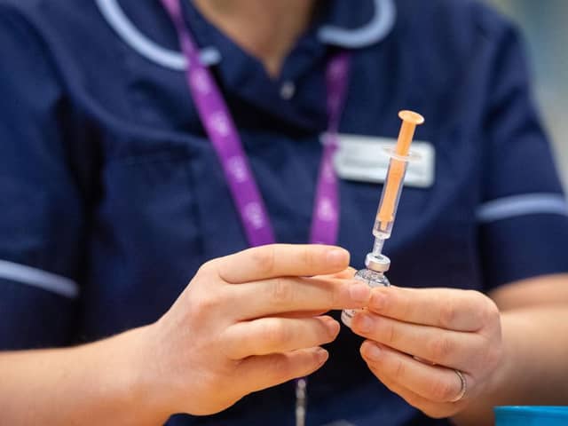 Over 80s and healthcare workers are being inoculated at the moment (Getty Images)