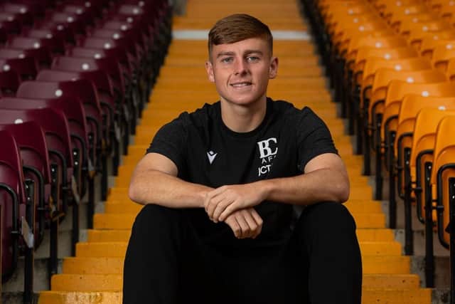 Bobby Pointon, who has signed a new deal with hometown club Bradford City. Picture courtesy of BCAFC.