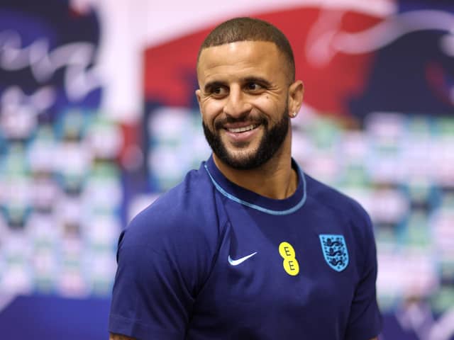 Kyle Walker ahead of the World Cup quarter-final (Picture: Alex Pantling/Getty Images)