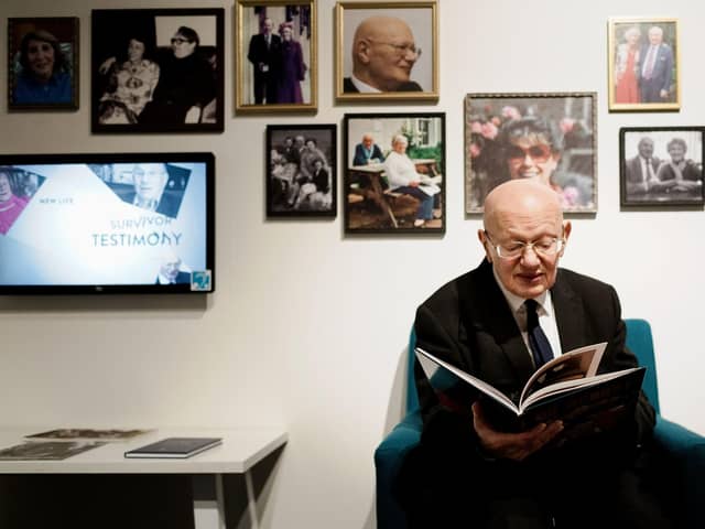 Holocaust survivor Martin Kapel. Photo by John Steel Photography, courtesy of Holocaust Centre North