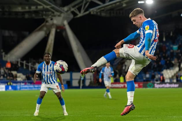 Ben Jackson, pictured in action for Huddersfield Town against Bristol City in March. Picture: Bruce Rollinson.