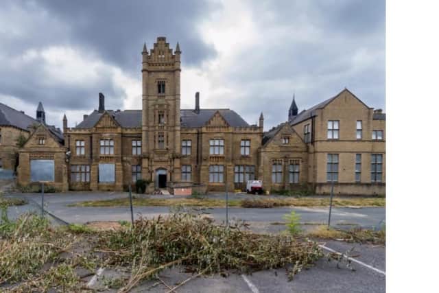 The former hospital site is being redeveloped by Wakefield Grammar School