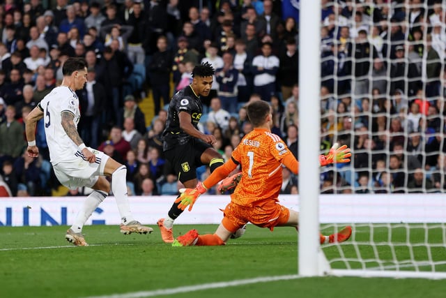 The Leeds United number one made a string of important saves as he helped the 10-man Whites pick up a point at home to Aston Villa on Sunday afternoon. His best moment of the game came when he kept out Ollie Watkins to ensure his second clean sheet of the season.