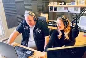 Victoria Garratt, a professional coach of over 12 years, and Andy Swalwell, a radio presenter and producer, have produced the Hour Lives series. Photo: Hour Lives/Evie Uscroft
