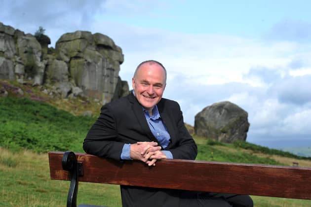 John Grogan, co-chair of One Yorkshire, pictured at the Cow and Calf in Ilkley. PIC: Tony Johnson.