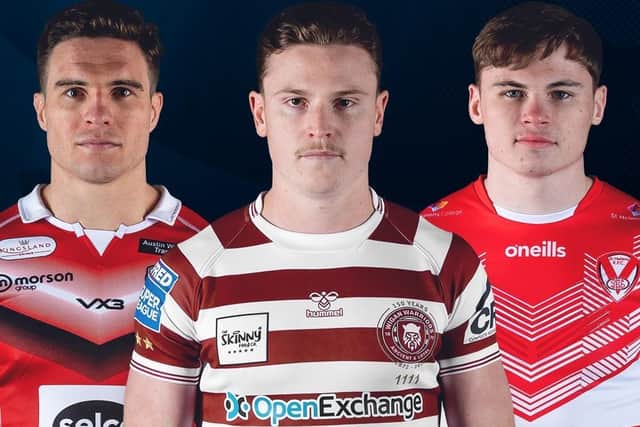 Brodie Croft, Jai Field and Jack Welsby are vying for the Man of Steel award. (Picture: Super League)