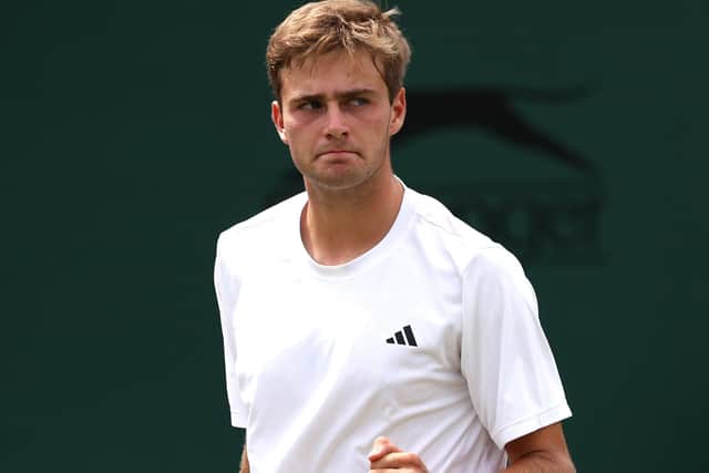 Hull's Johannus Monday won a doubles title in Roehampton at the weekend (Picture: Patrick Smith/Getty Images)