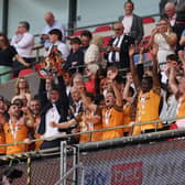 HIGH HOPES: Hull City coach Sergej Jakirovic, pictured lifting the Championship play-off final trophy in May (Image: Alex Pantling/Getty Images)