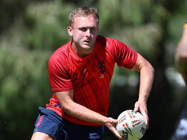 England's Jez LItten in training ahead of the game with France (Picture: SWPix.com)