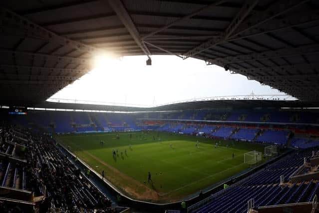 READING, ENGLAND - JANUARY 22: General view inside the stadium prior to the FA Women's Super League match between Reading and Manchester United at Select Car Leasing Stadium on January 22, 2023 in Reading, England. (Photo by Bryn Lennon/Getty Images)