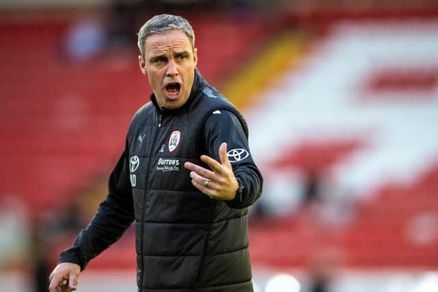 RECOGNITION: Barnsley manager Michael Duff