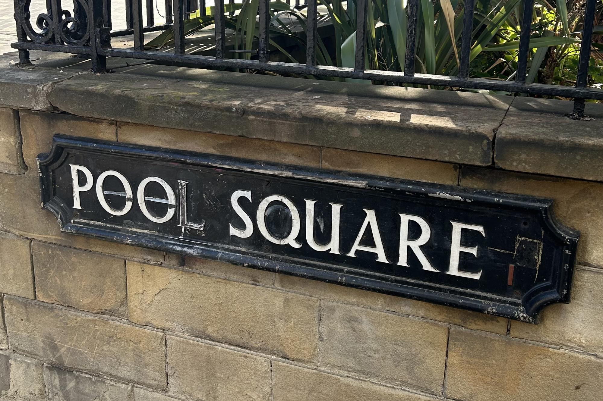 Council repaints 'L' on Pool Square street sign eight times after vandals strike