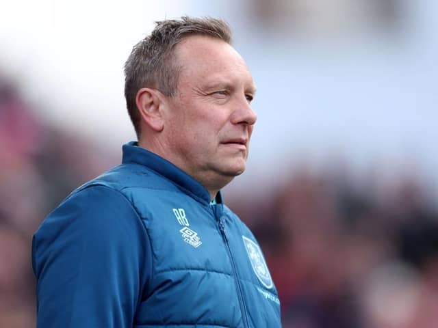 PLEASED WITH THE PERFORMANCE: Huddersfield Town coach Andre Breitenreiter