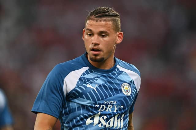 Kalvin Phillips has struggled for minutes at Manchester City. Image: Claudio Villa/Getty Images