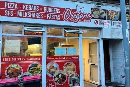 Oregano Pizza and Kebab shop in Rotherham