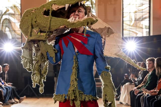 Design by Hayina Cao at the Merchant Taylors' Hall in York. Picture by Mareks Strods.
