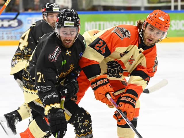 IMPACT: Mark Simpson has been a major asset for Sheffield Steelers this season. Picture: Dean Woolley/Steelers Media.