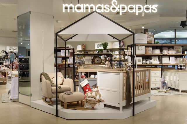 Mamas & Papas, the high street nursery brand, said year-on-year sales grew 16% in the eight weeks to 25 December as shoppers flocked to its stores during the retail sector’s crucial trading period.