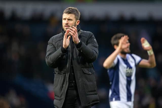 Middlesbrough manager Michael Carrick after the Sky Bet Championship match at The Hawthorns (Picture: PA)