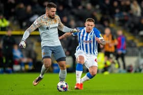 LEADING MAN: Martyn Waghorn (right) has impressed Huddersfield Town manager Neil Warnock since he arrived at the club Picture: Bruce Rollinson