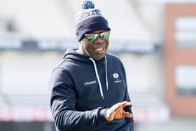 Yorkshire head coach Ottis Gibson is expecting to learn much about his side this week as they take on the league leaders. Picture by Allan McKenzie/SWpix.com