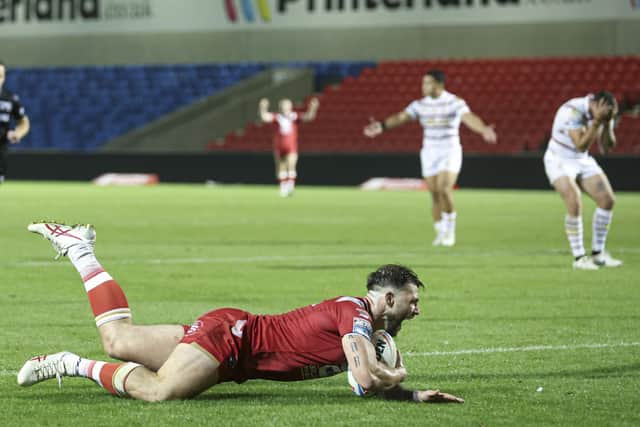 Trinity were well beaten by Salford last time out. (Photo: Paul Currie/SWpix.com)