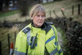 Sarah Lancashire has been praised for her performance as Sergeant Catherine Cawood in the hit BBC drama Happy Valley, filmed in Yorkshire. PIC: PA