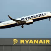 Low cost Irish airline Ryanair has seen annual profits jump by more than a third. (Photo by Chris Radburn/PA Wire)